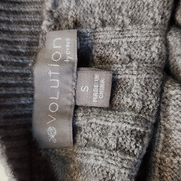 Evolution grey cable knit sweater - Picture 5 of 7